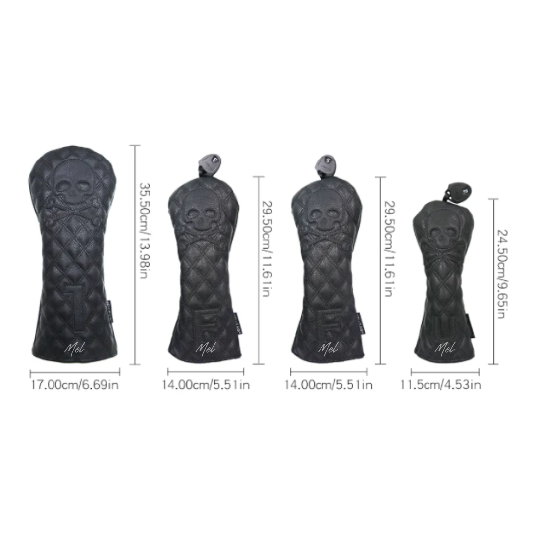 MEL Skull Golf Covers