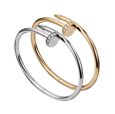 Crystal Princess Cut Nail it Bracelet