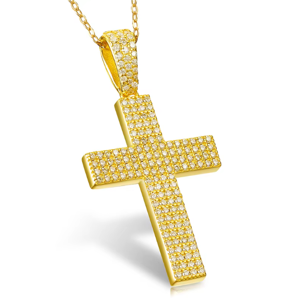 VVS Moissanite Icee'd out Diamond Pendant