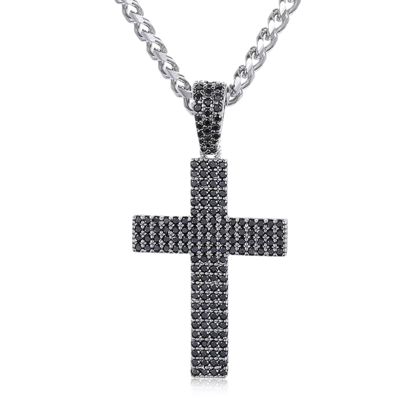 VVS Moissanite Icee'd out Diamond Pendant